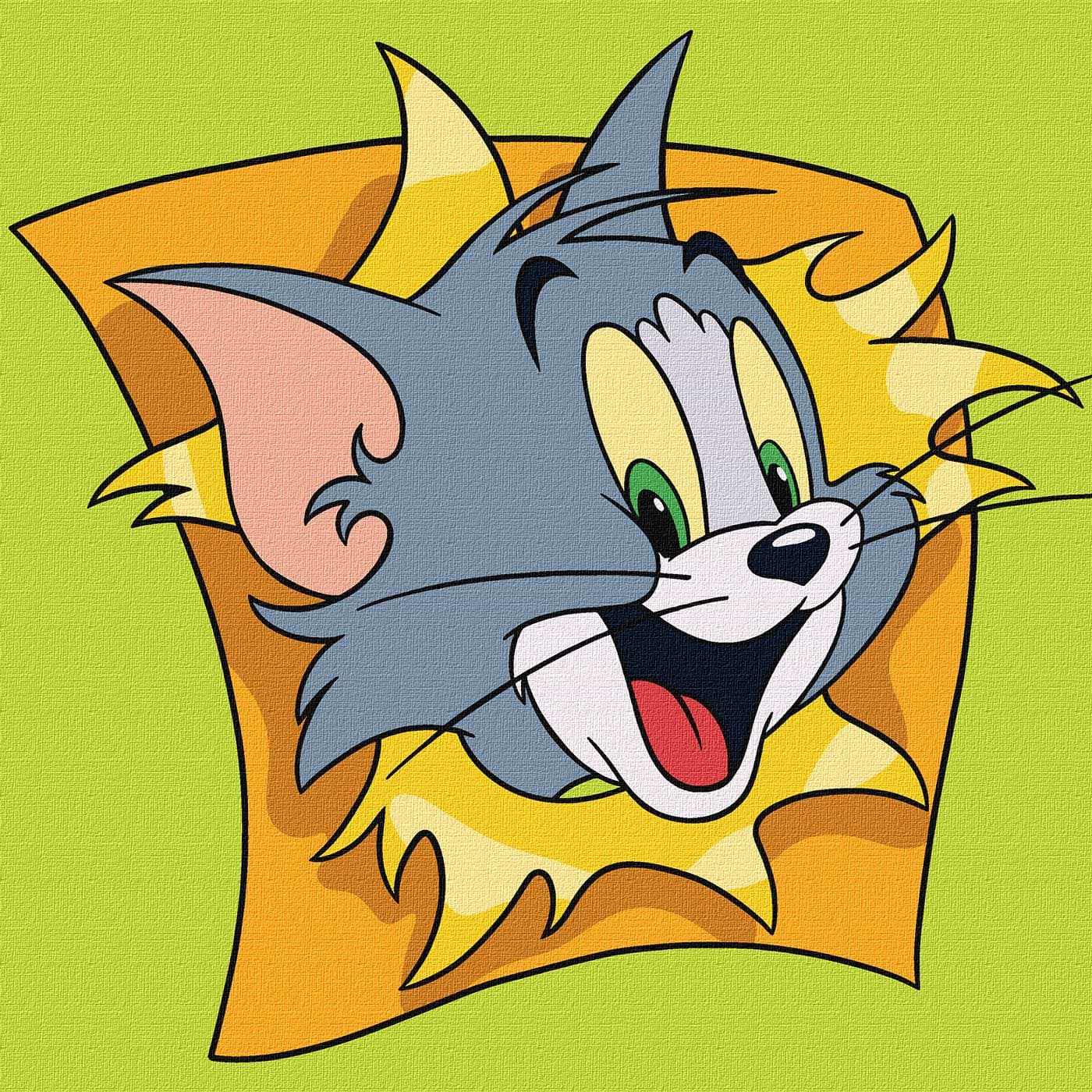 Картина за номерами Ideyka Tom and Jerry: Веселі пригоди 25х25 см (KHO1366)